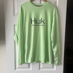 Huk Long Sleeve Shirt - Light Green